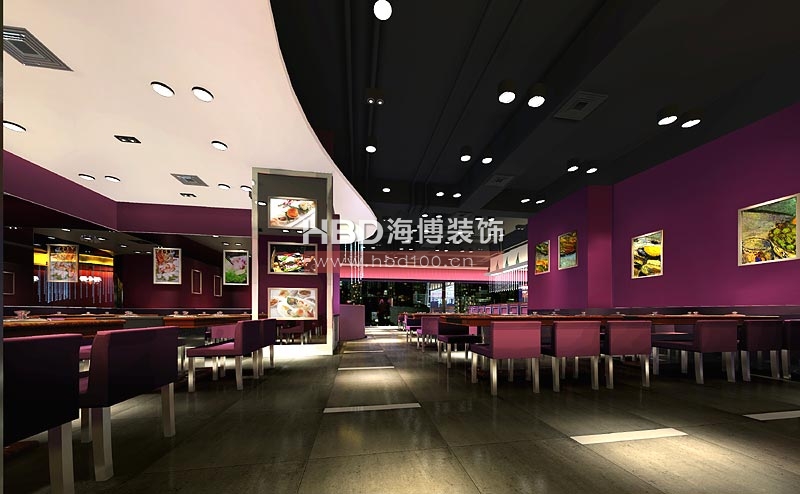 海峽情緣連鎖餐廳設(shè)計(jì)裝修 就餐區(qū)設(shè)計(jì)圖