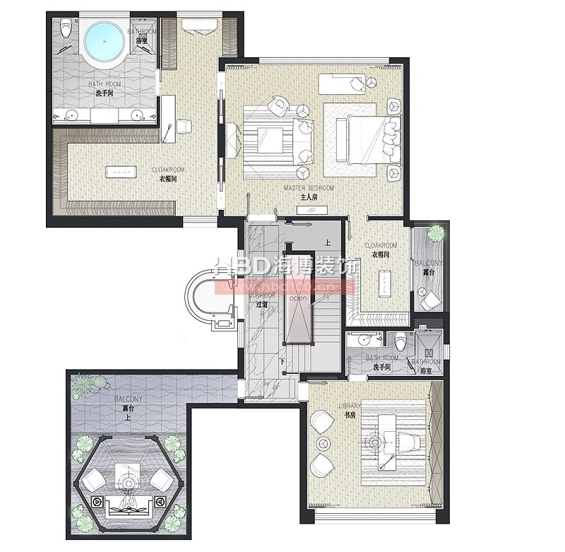 玖瓏湖別墅裝修 平面方案設(shè)計(jì)之二.jpg