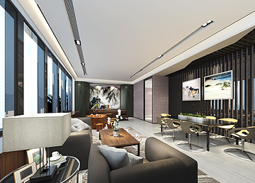 高德置地新聯(lián)盟集團總經(jīng)理室設(shè)計