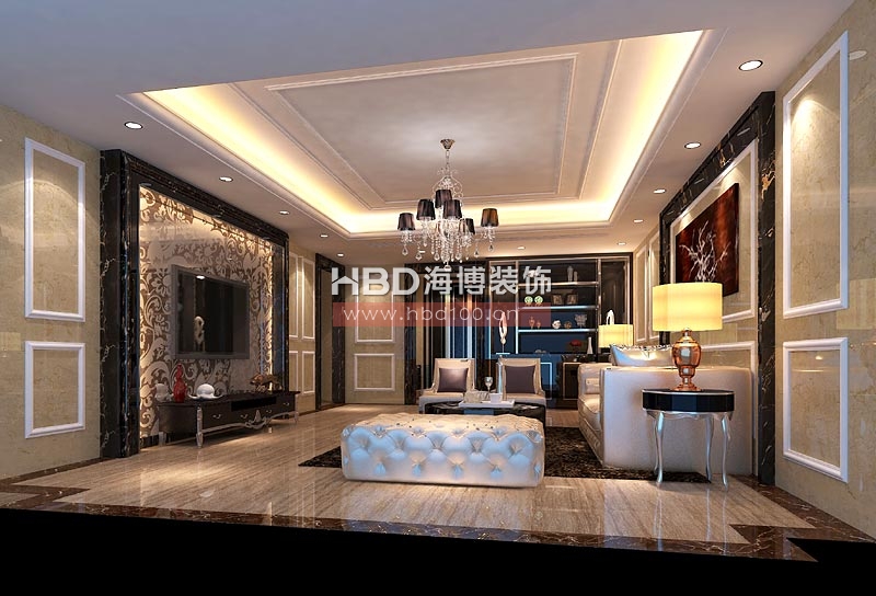 濱江中路別墅裝修設計,客廳裝修效果圖.jpg 濱江中路別墅裝修設計,客廳裝修效果圖.jpg