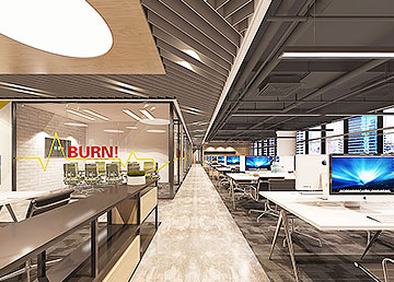 賽意信息科技公司辦公區(qū)設計裝修 賽意信息科技公司辦公區(qū)設計裝修