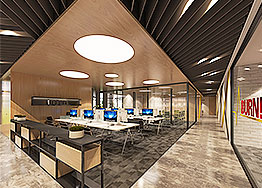 科技公司辦公室如何裝修？效果圖方案免費看